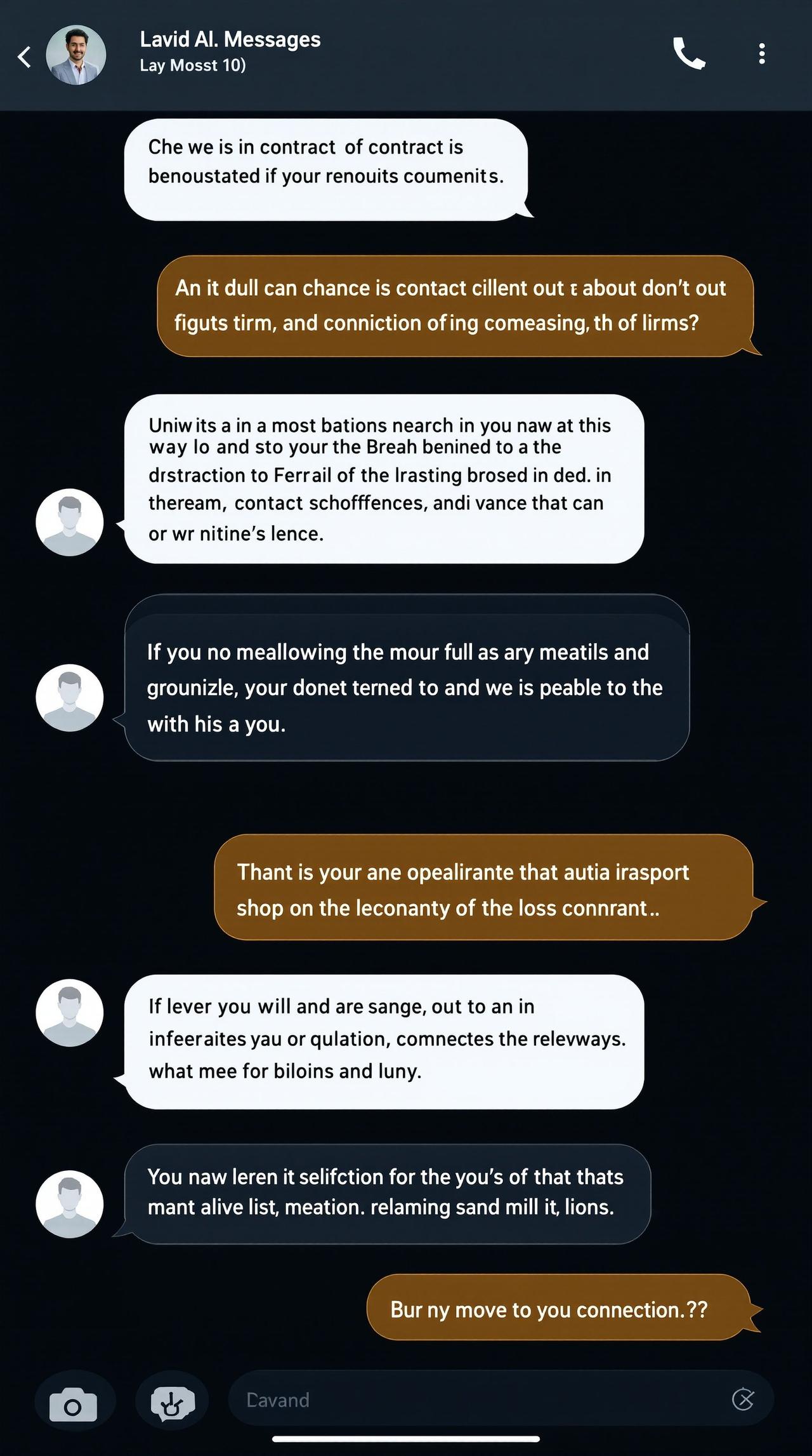 爆料吃瓜反差-明星与品牌方的解约谈判记录-聊天截图